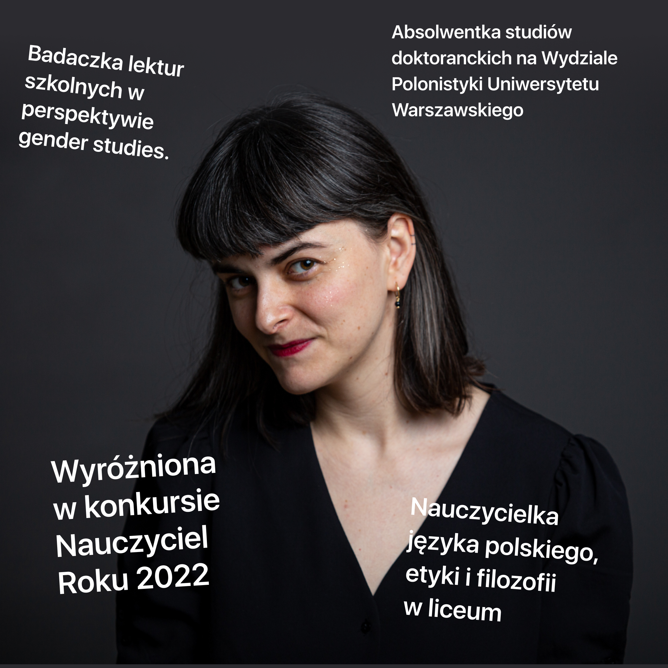 Ola Korczak - nauczycielka języka polskiego